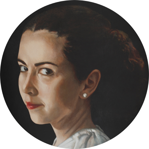 rostro de chica joven