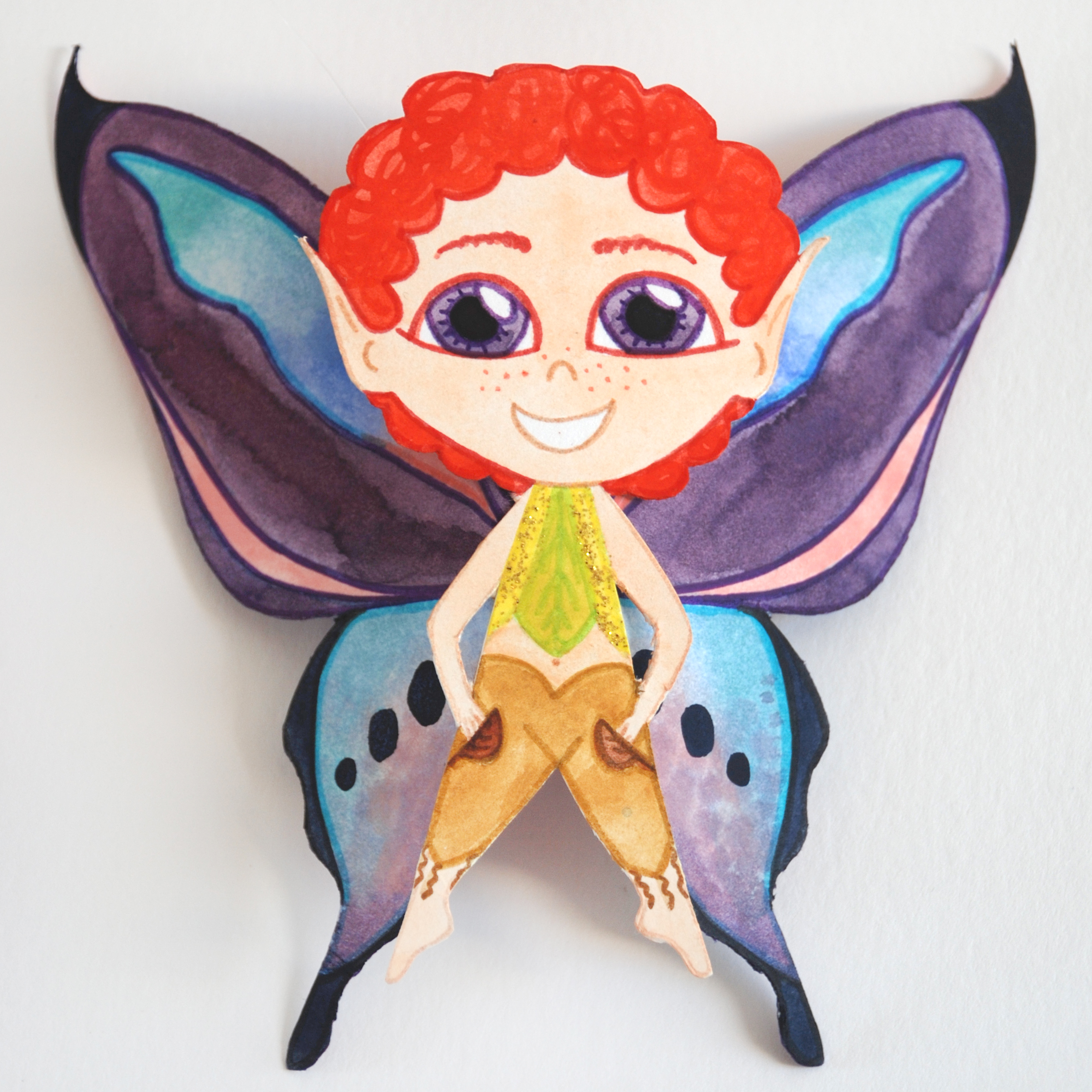 hadita de papel para colgar