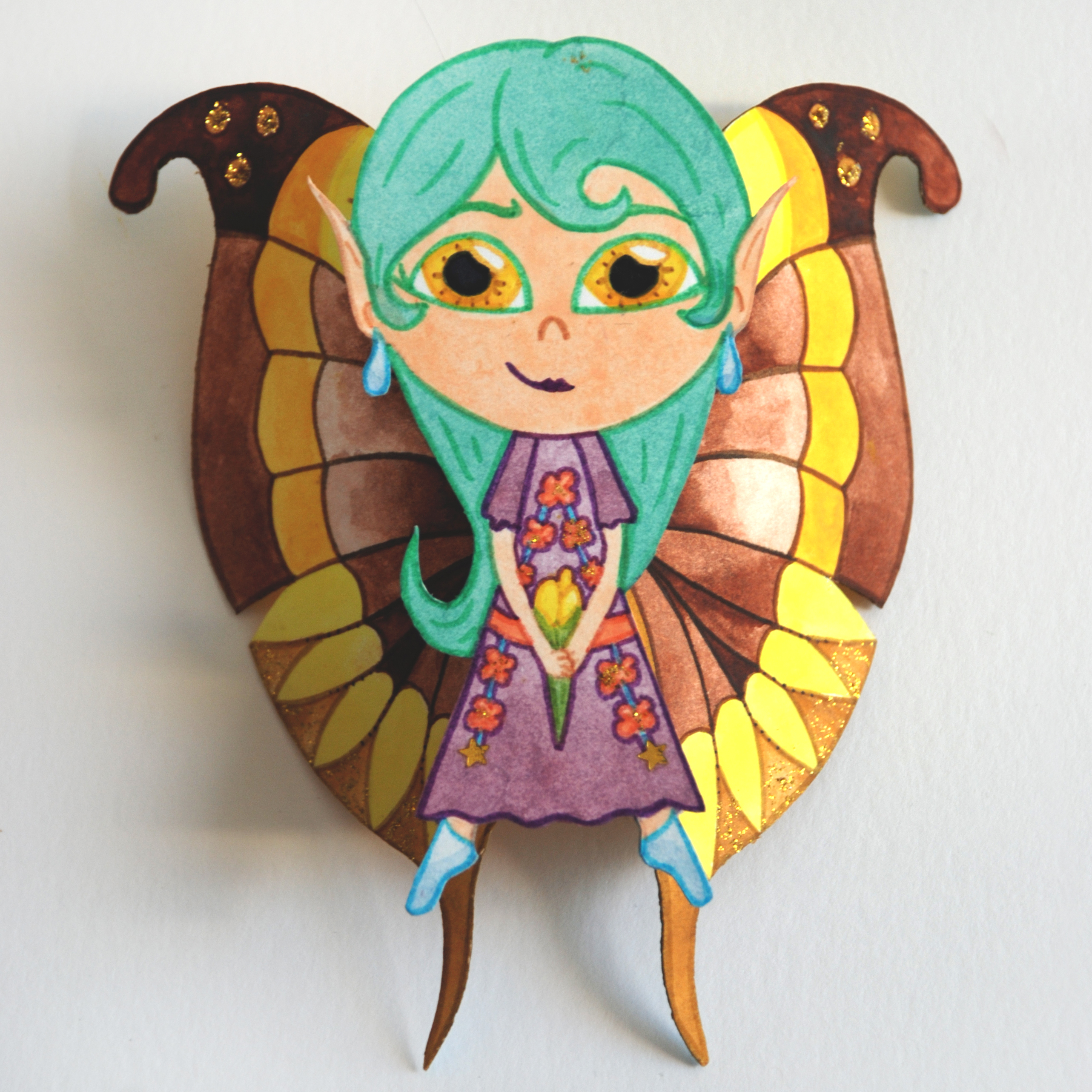 hadita de papel para colgar