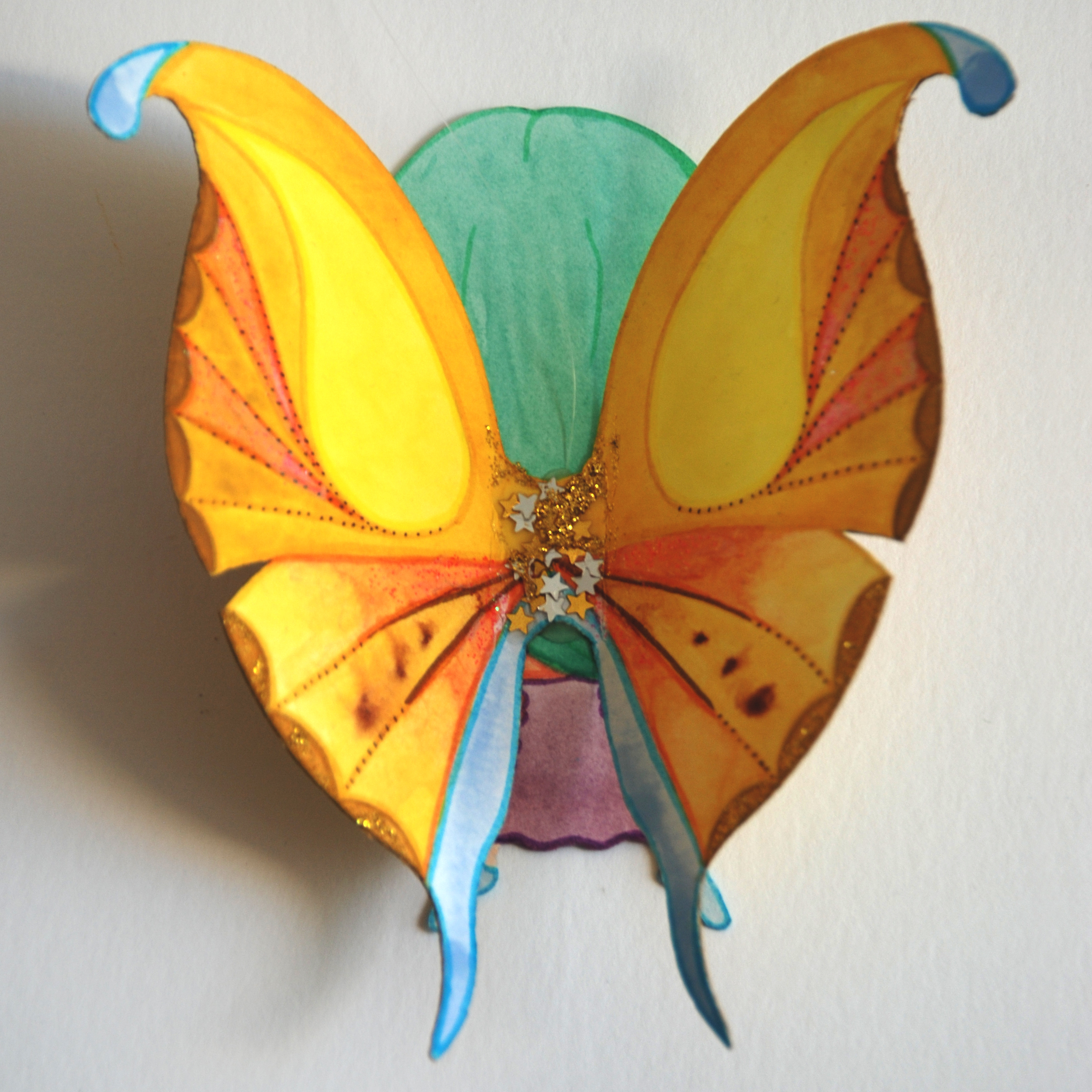 hadita de papel para colgar