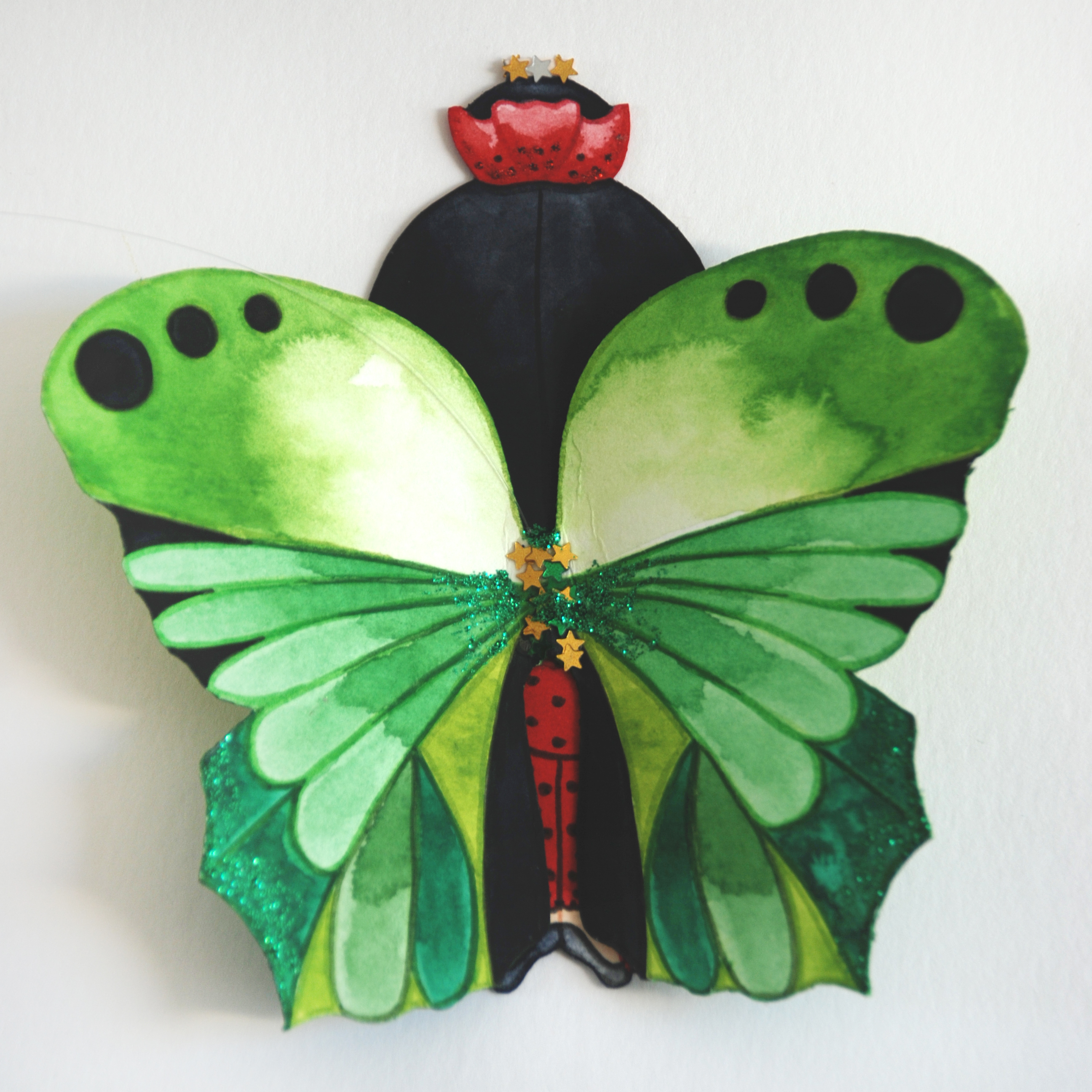 hadita de papel para colgar