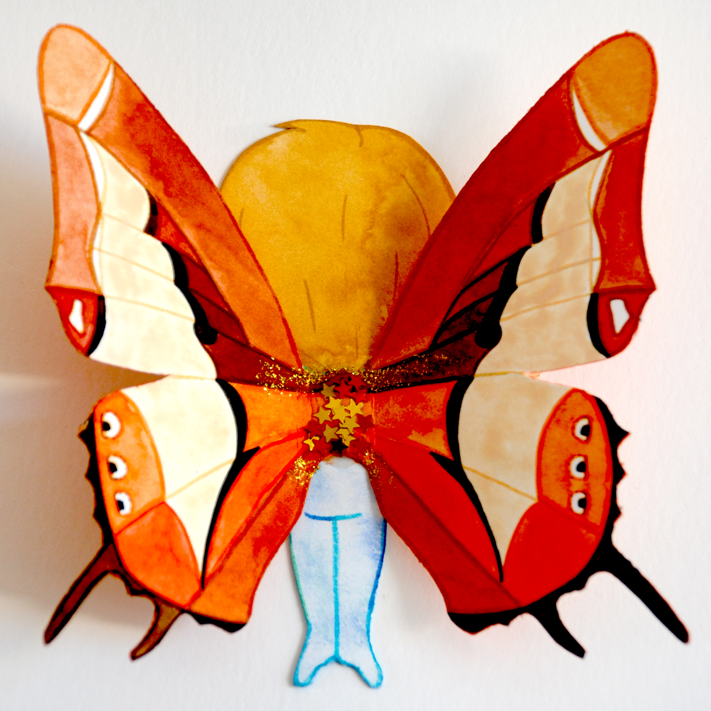 hadita de papel para colgar