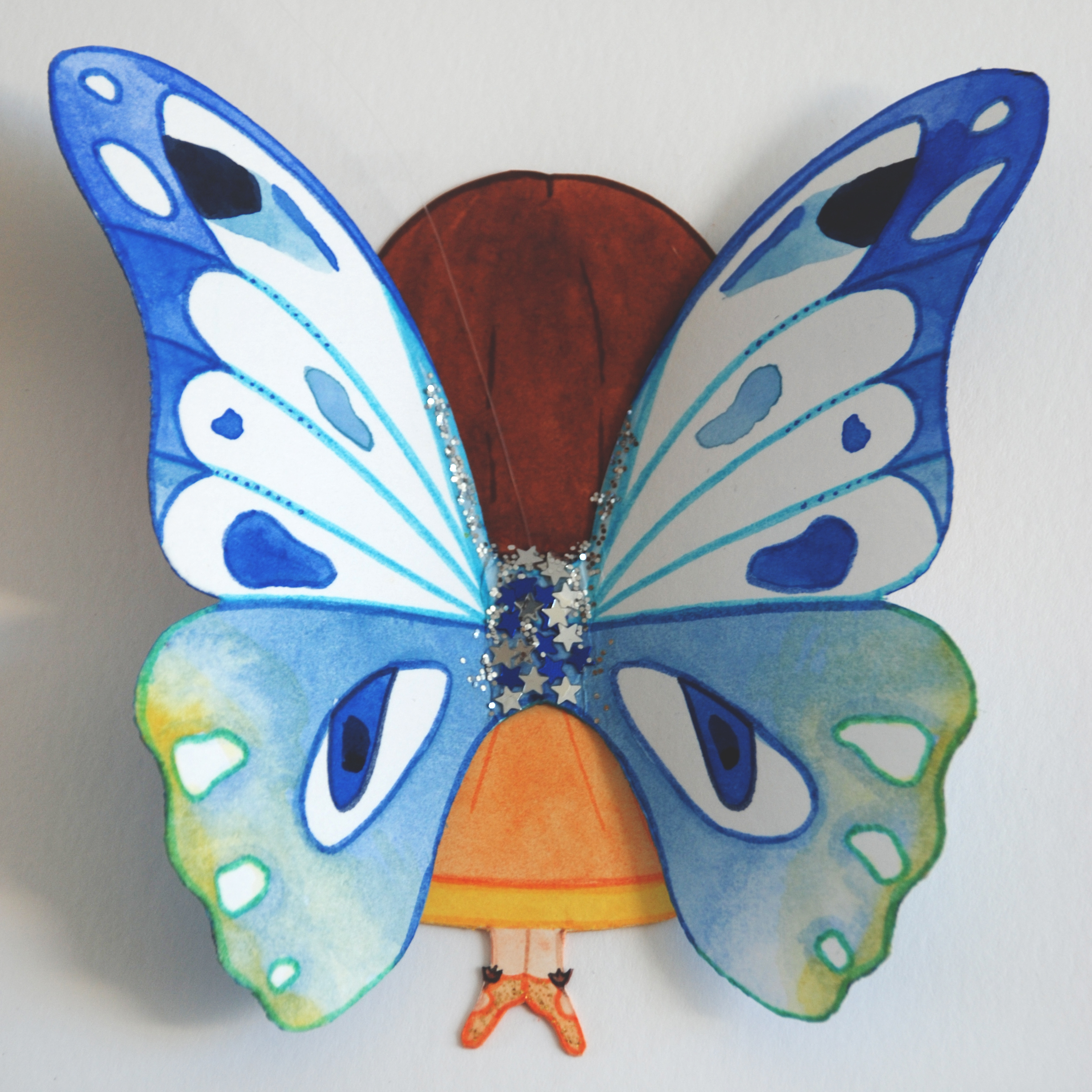 hadita de papel para colgar