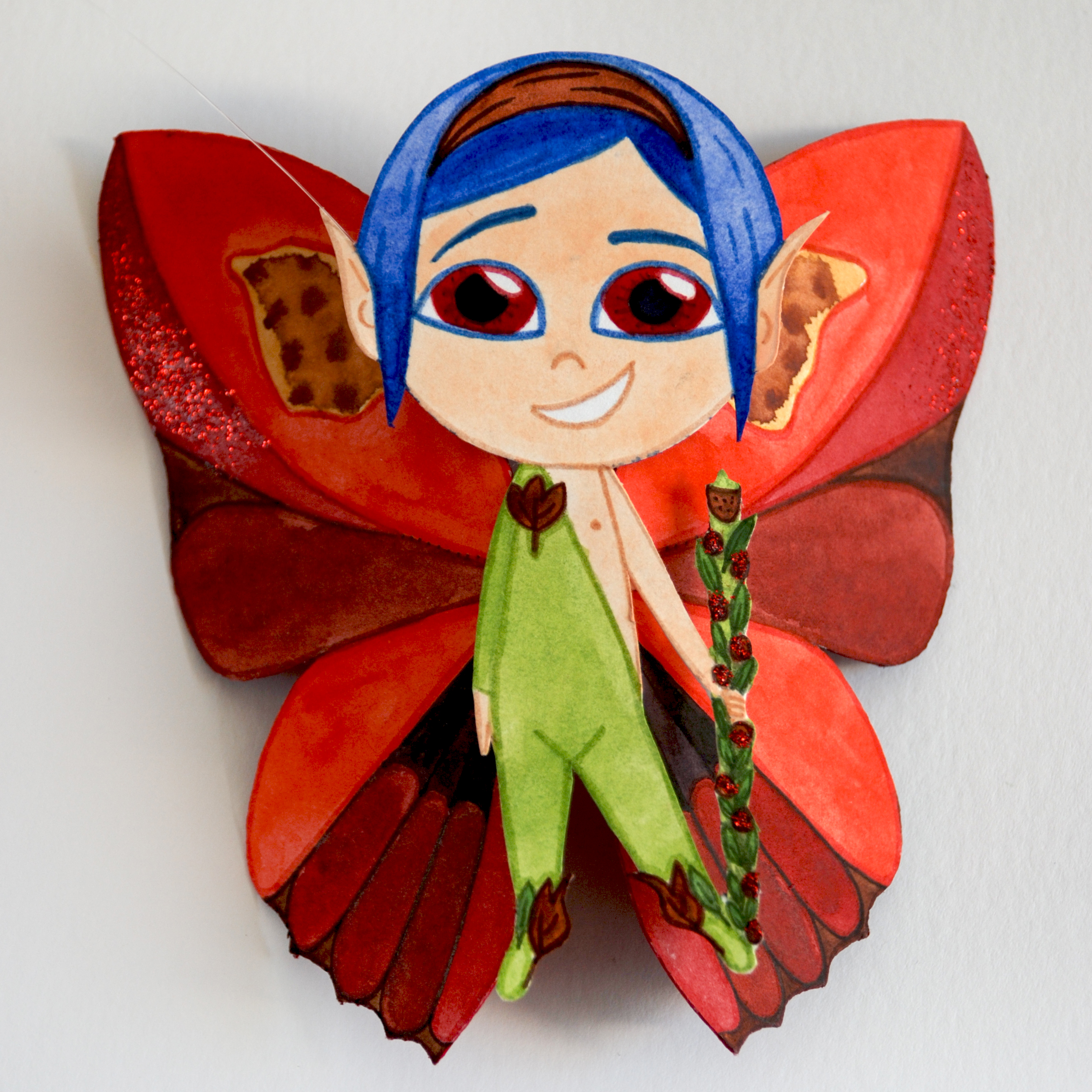 hadita de papel para colgar