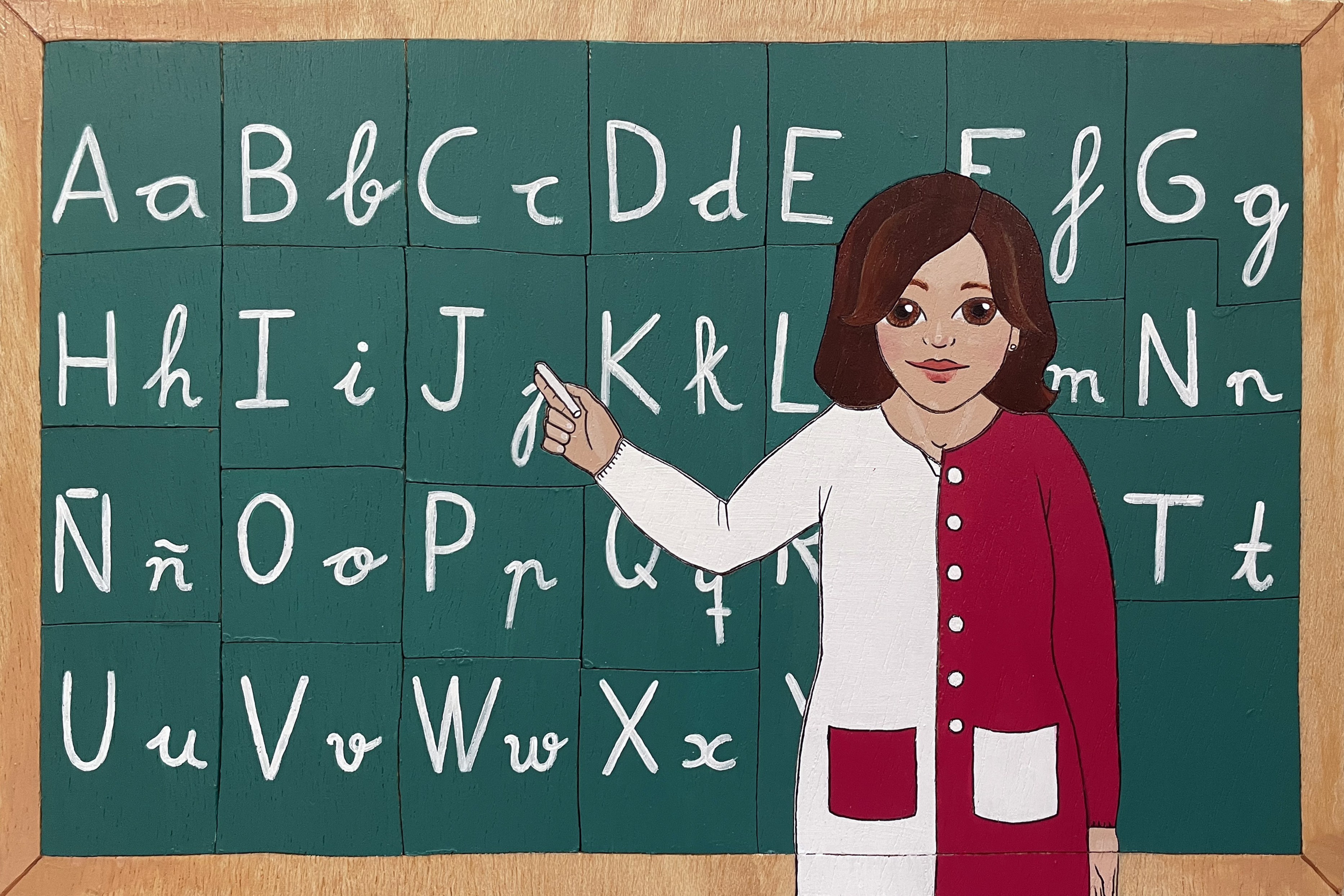 puzle regalo para profesora