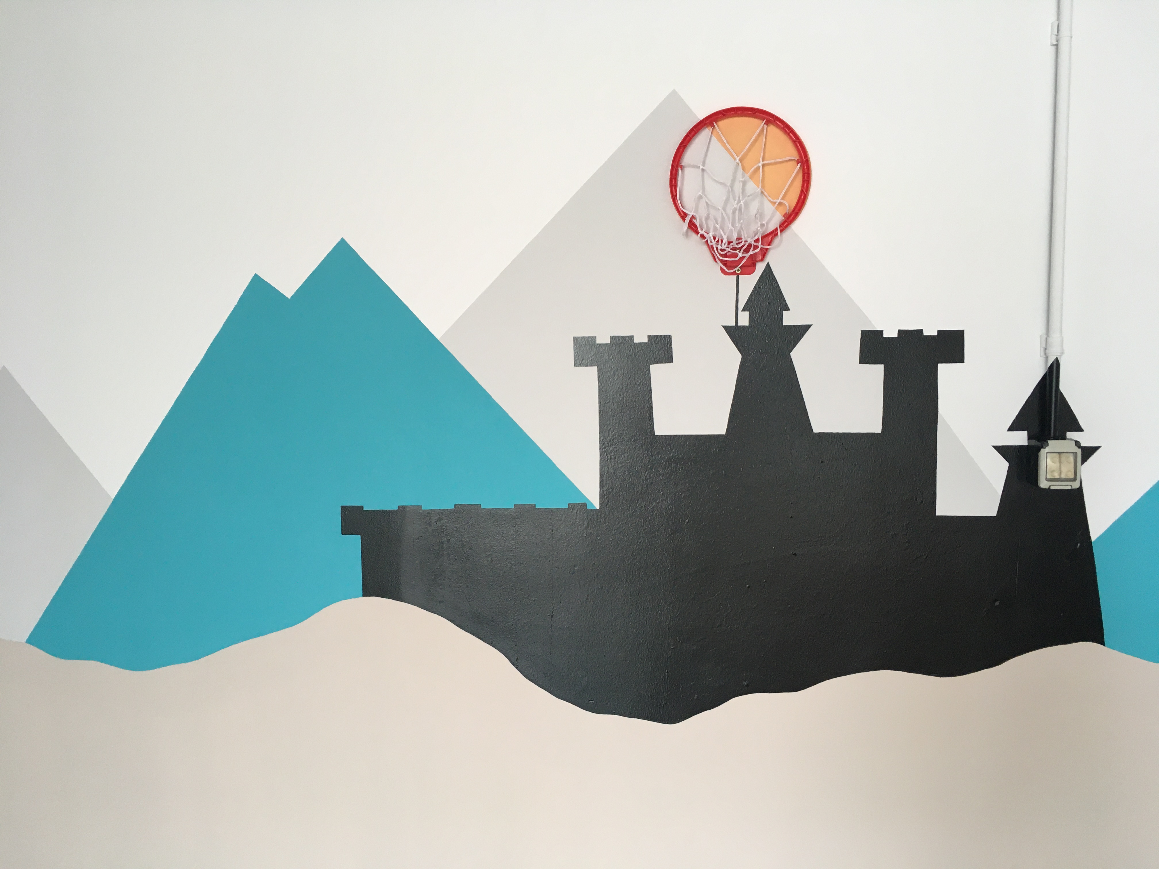 pintura de castillo